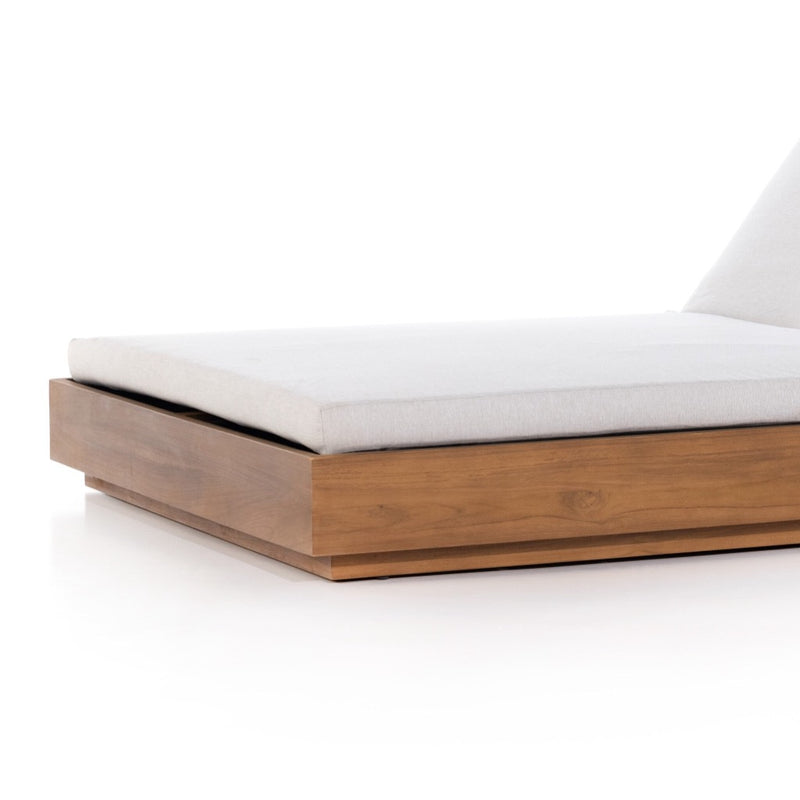 Four Hands Kinta Outdoor Double Chaise Lounge footrest