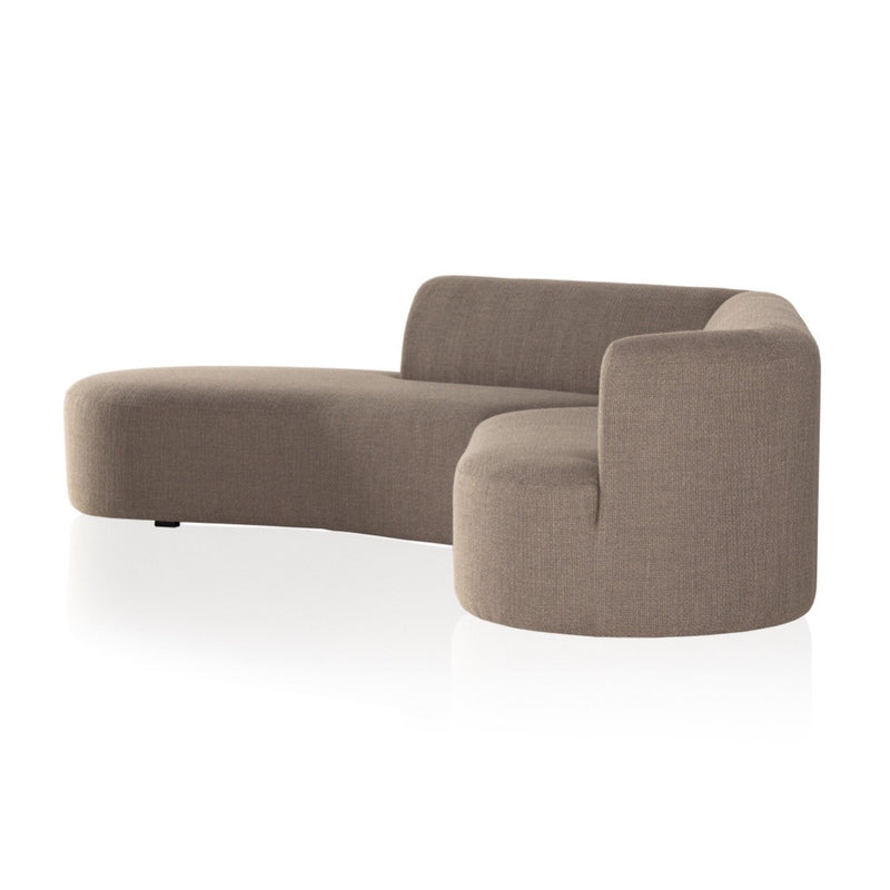 Four Hands Kipton 2-Piece Sectional side view left chaise