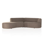 Kipton 2-Piece Sectional 234056-001 front view left chaise