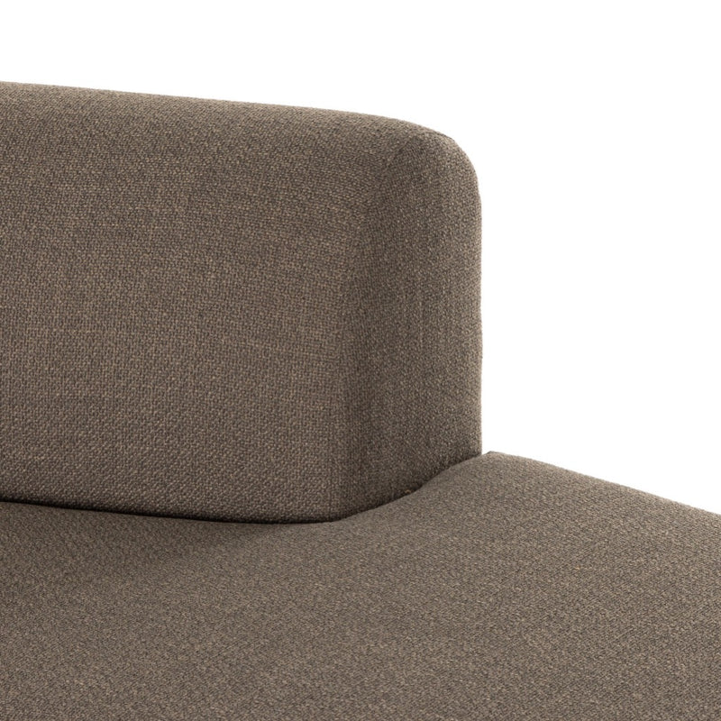 Four Hands Kipton 2-Piece Sectional arm and seat view