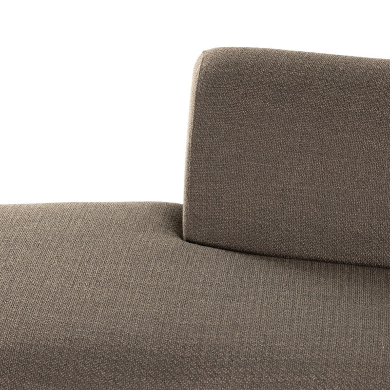 Four Hands Kipton 2-Piece Sectional gibson mink chaise arm view