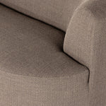 Four Hands Kipton 2-Piece Sectional seat cushion rounded edge
