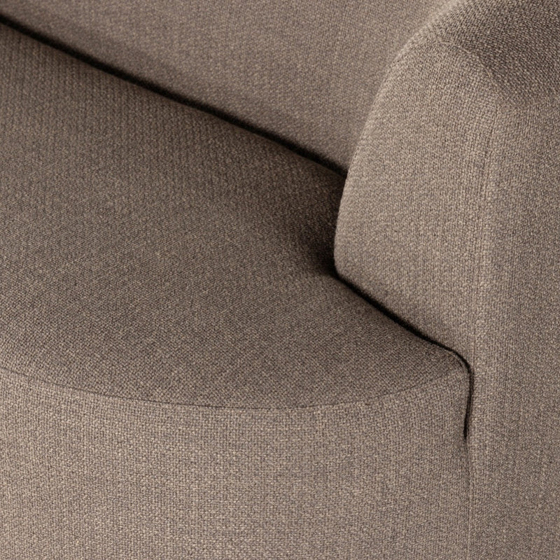 Four Hands Kipton 2-Piece Sectional seat cushion rounded edge