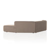 Kipton 2-Piece Sectional 234057-001 back view right chaise