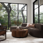Four Hands Kipton 2-Piece Sectional  staged view left chaise