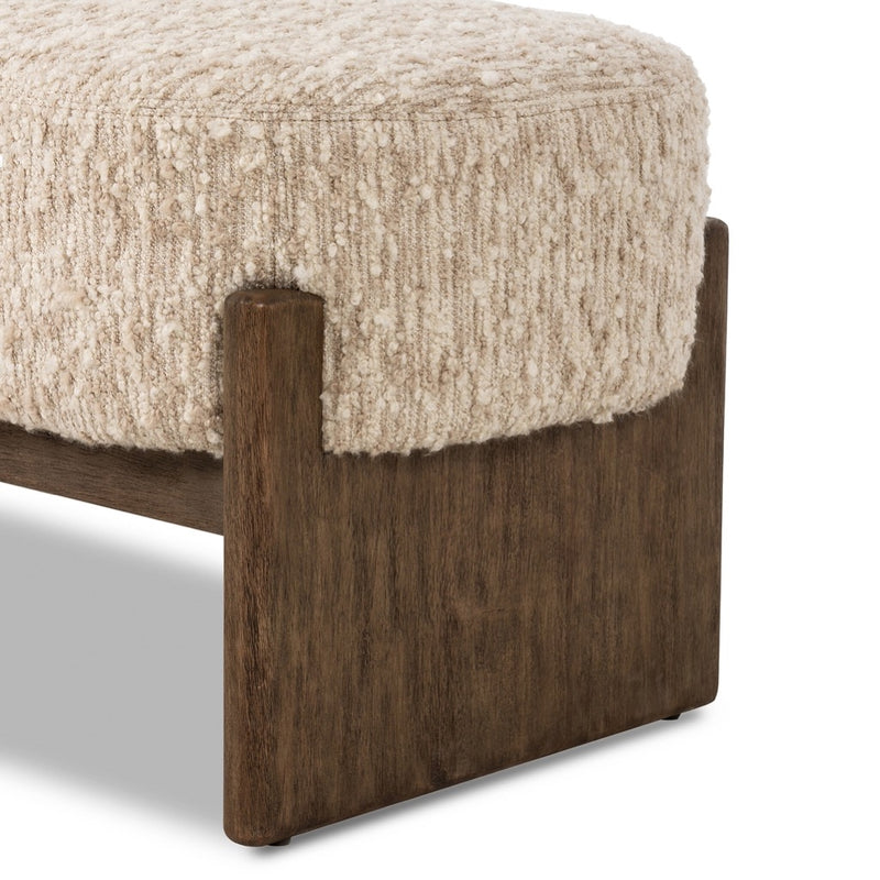 Four Hands Kirby Accent Bench - Solema Cream