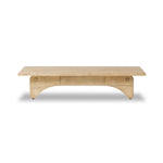 Four Hands Winchester Coffee Table Bleached Alder Front Facing View
