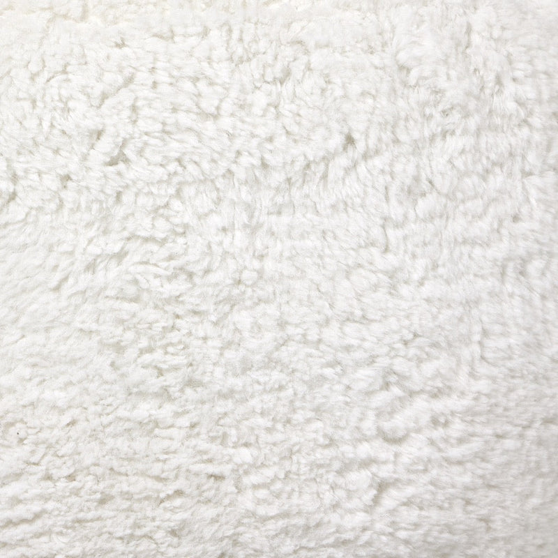 Kittridge Swivel Chair Ivory Angora Sheepskin Detail 237751-001