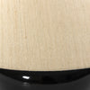 Four Hands Kiyo Table Lamp shade and black base 