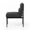 Klein Dining Chair Fiqa Boucle Slate Side View 224560-005
