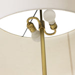 Koa Art Deco Floor Lamp Interior Shade Detail Four Hands