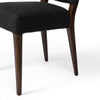 Kurt Dining Chair Gibson Black Oak Legs 105578-005