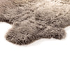 Lalo Ombre Rug Light Grey Ombre Curved Edge Detail 231322-002