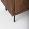 Mercana Lance Sideboard Brown Iron Legs