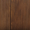 Mercana Lance Sideboard Brown Fluted Detail