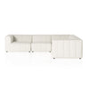 Four Hands Langham Channeled 5-Piece Sectional side view