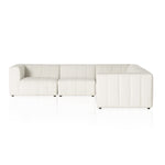 Four Hands Langham Channeled 5-Piece Sectional side view