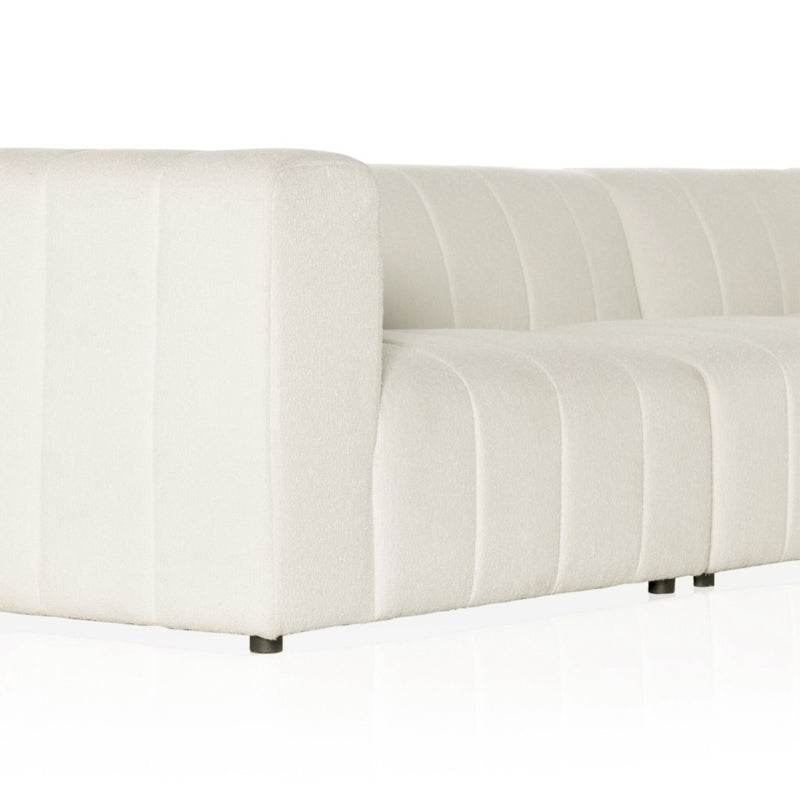 Langham Channeled 5-Piece Sectional 238330-002 arm and seat view