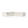 Four Hands Langham Channeled 5-Piece Sectional angled view