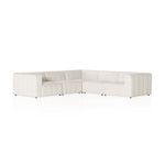 Four Hands Langham Channeled 5-Piece Sectional angled view