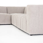 Langham Channeled 6-Piece Sectional CGRY-001-320-S8 seat view