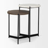 Mercana Larkin End Table angled view 
