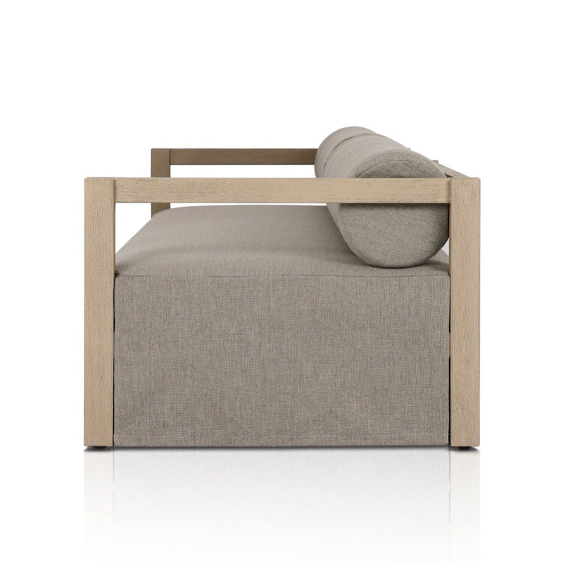 Laskin Outdoor Sofa 106" 235156-004 side view 