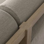 Laskin Outdoor Sofa 106" 235156-004 back bolster and wood 