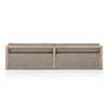 Four Hands Laskin Outdoor Sofa 106" back view 