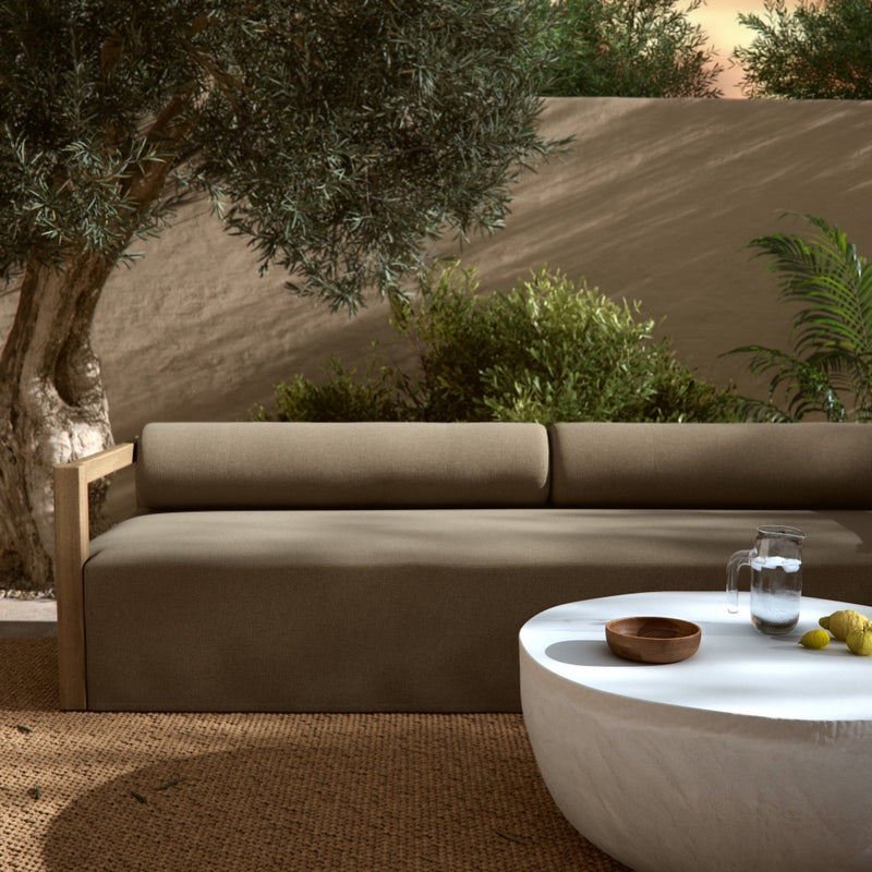 Laskin Outdoor Sofa 106" 235156-004 staged view 