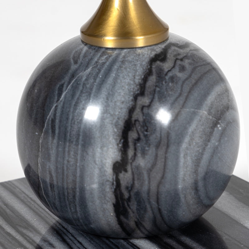 Co.House Designs Laura Drink Table marble base view