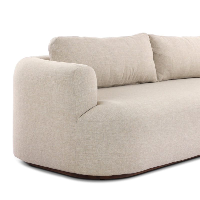 Four Hands Lavine Outdoor Sofa 94" side view 