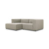 Four Hands Lawndale 2 Piece Sectional angled view left chaise 