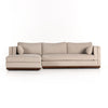 Four Hands Lawrence 2-Piece Sectional W/ Chaise front view