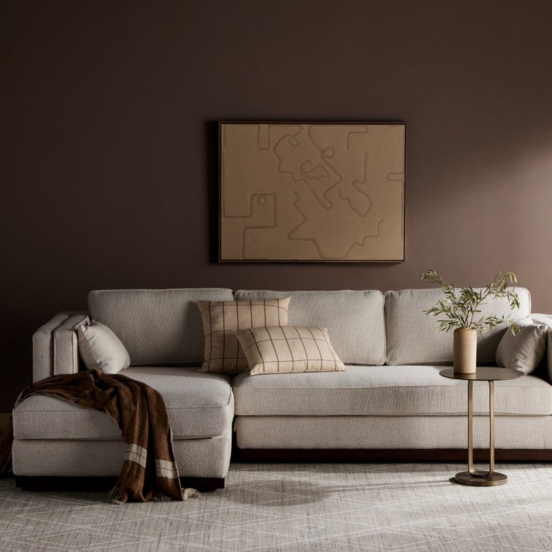 Lawrence 2-Piece Sectional W/ Chaise 236168-001 staged view