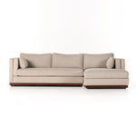 Lawrence 2-Piece Sectional W/ Chaise 236169-001 front view right arm facing
