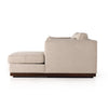 Lawrence 2-Piece Sectional W/ Chaise right arm facing side view