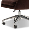 Four Hands Leda Desk Chair swivel base with casters