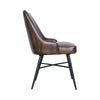 Home Trends and Design Leeds 21" Dining Chair side view 