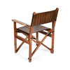 Home Trends and Design Leeds 23" Folding Dining Chair angled back view 
