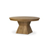 Leif Round Extension Dining Table 60" 233047-003 side view 
