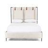 Four Hands Leigh Upholstered Bed front view 