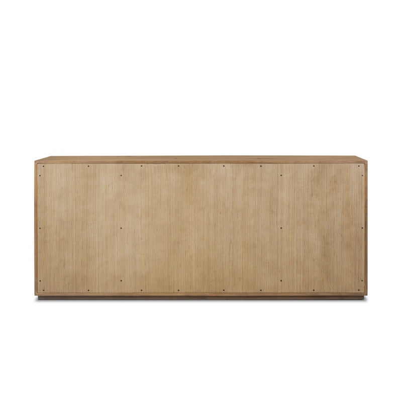 Leo 6 Drawer Dresser 231733-004 back view 