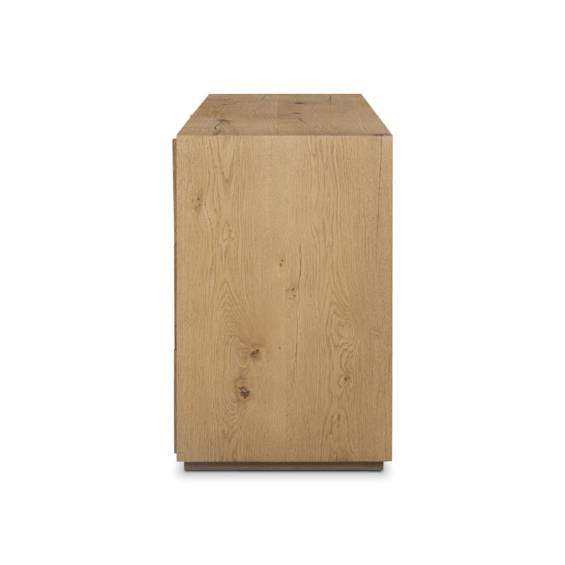 Four Hands Leo 6 Drawer Dresser side view 