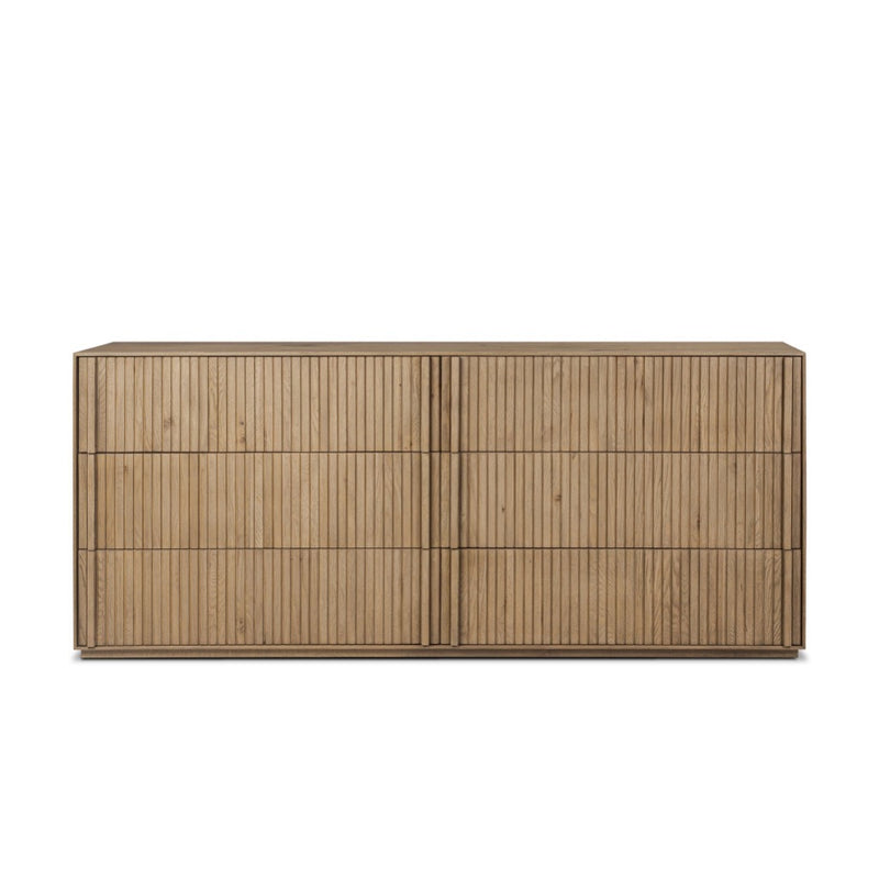 Leo 6 Drawer Dresser 231733-004 front view 