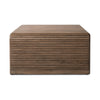 Four Hands Leo Coffee Table Rustic Grey Side View