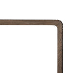 Leo Console Table Rustic Grey Rounded Edge Legs 231789-002
