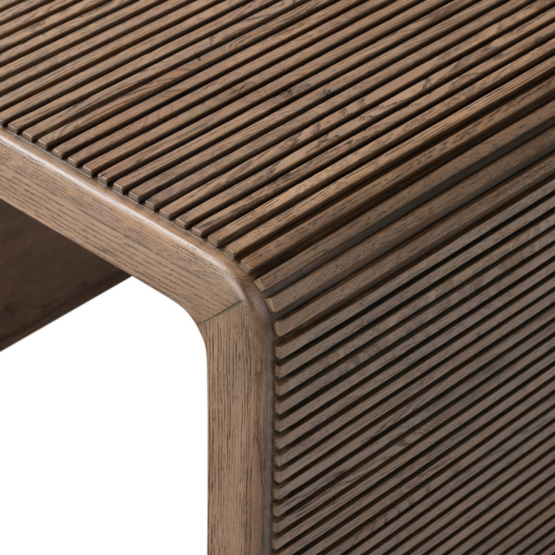 Four Hands Leo End Table - Rustic Grey – Artesanos Design Collection