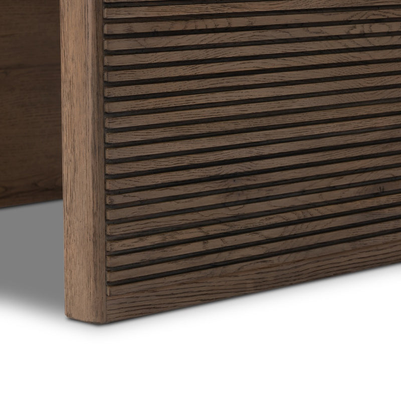Four Hands Leo End Table - Rustic Grey – Artesanos Design Collection
