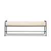 Leona Accent Bench 250053-001 front view 